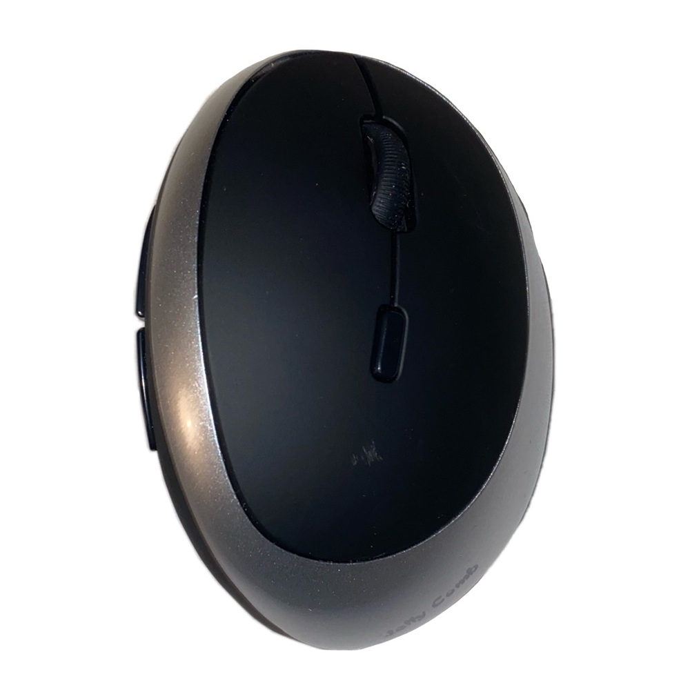 Jelly Comb MV009 Wireless Optical Vertical Mouse Ergonomic, Grey/Black